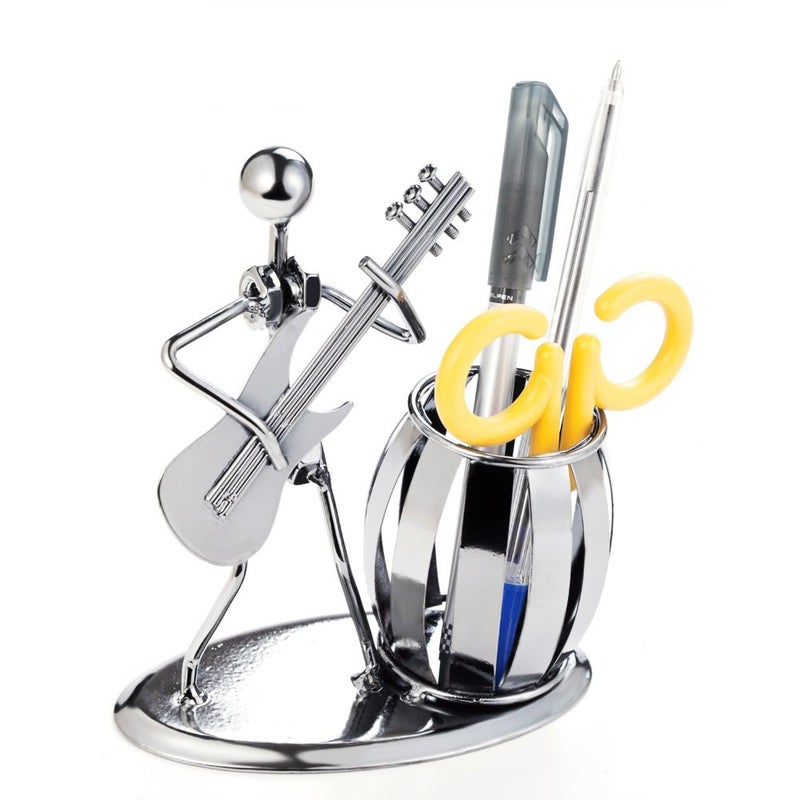 Farmunion Desk Organizer Decorative Pen Pencil Holder Office Caddy Storage Accessory Metal - Image 2